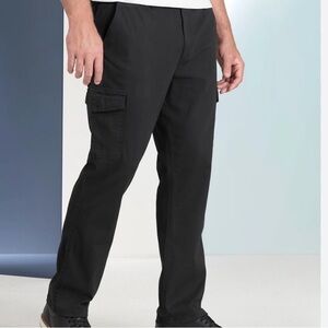 George Men's Dark Cargo Pants